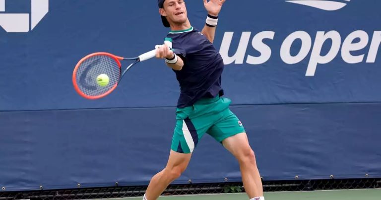 Tenis: Diego Schwartzman quedó eliminado en el primer partido del US Open