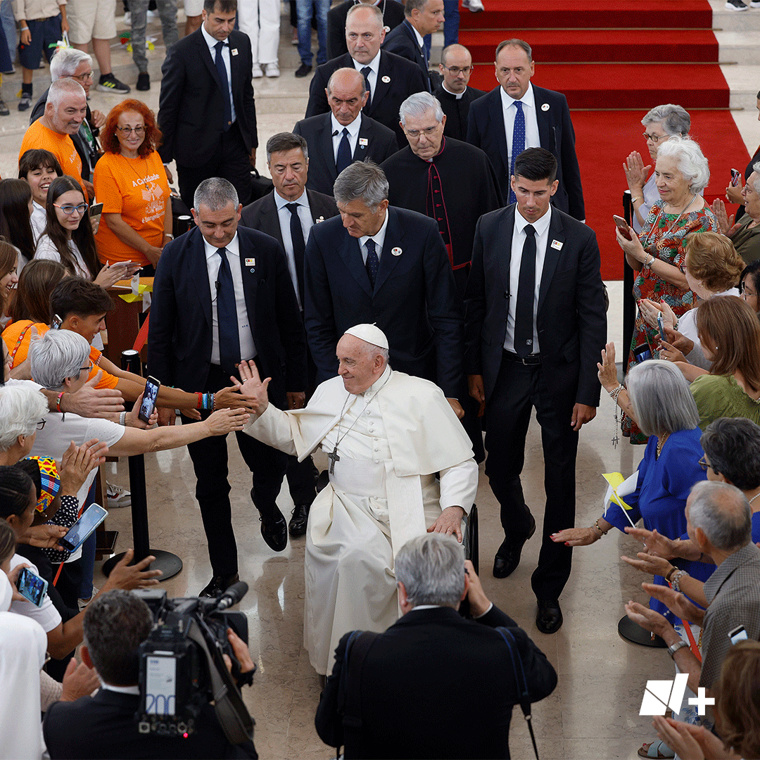 El Papa Francisco se encuentra de visita en Portugal y prepara una vigilia en Lisboa