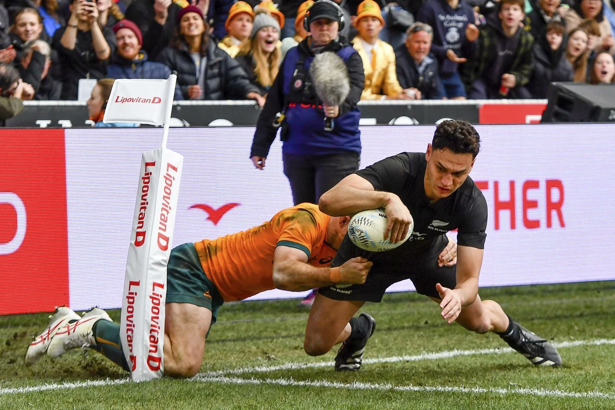 Rugby: Nueva Zelanda superó a Australia por 23 a 20