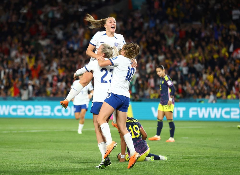 Mundial Femenino: Inglaterra le quitó la ilusión a Colombia