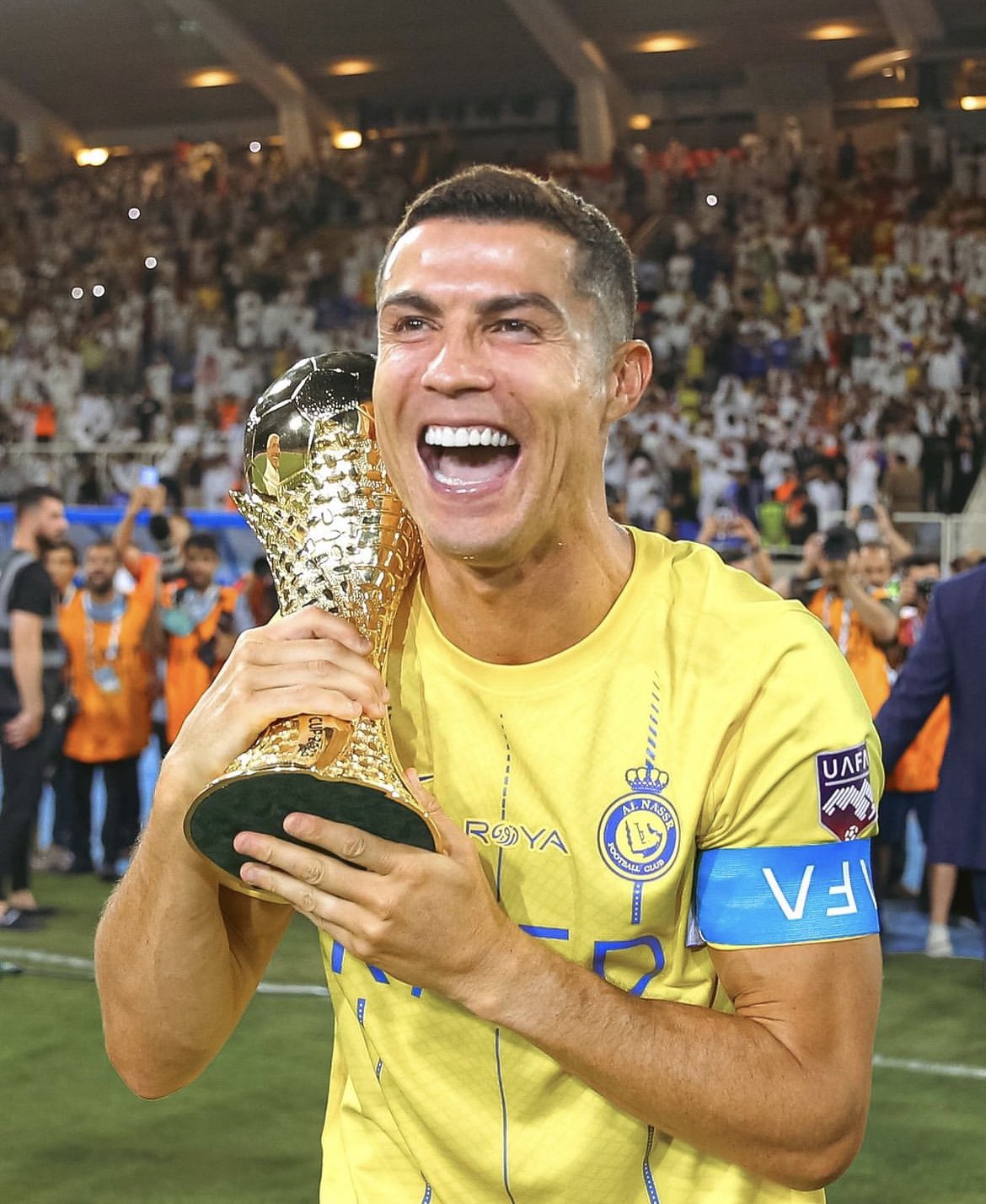 Fútbol: Cristiano Ronaldo gritó campeón con el Al Nassr