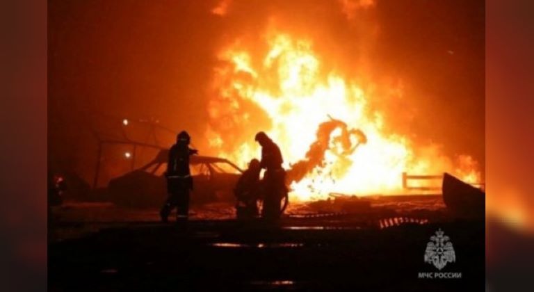 Rusia: Incendio en una gasolinera provocó 30 muertos, entre ellos tres niños