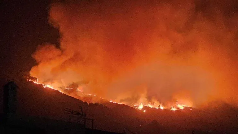 Miles de evacuados por incendios forestales en California, Canadá y Tenerife