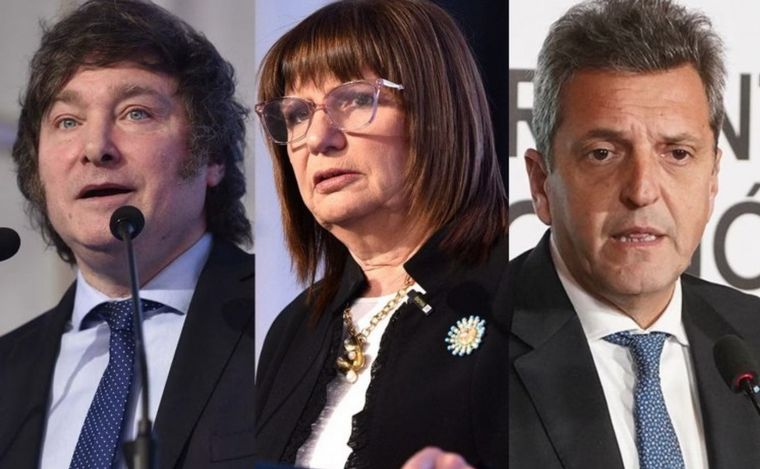 Elecciones 2023: El escrutinio definitivo achicó la diferencia entre Milei, Bullrich y Massa