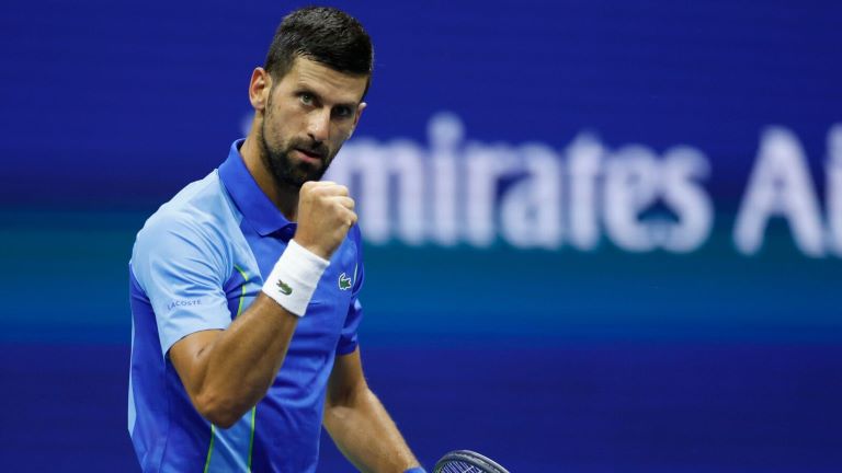 Tenis: Djokovic regresó con victoria al US Open, que tendrá una jornada repleta de argentinos