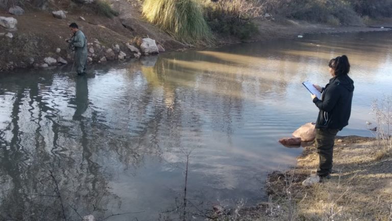 Luego de varios meses sin pasar una gota, detectan un mínimo ingreso de agua en el río Atuel