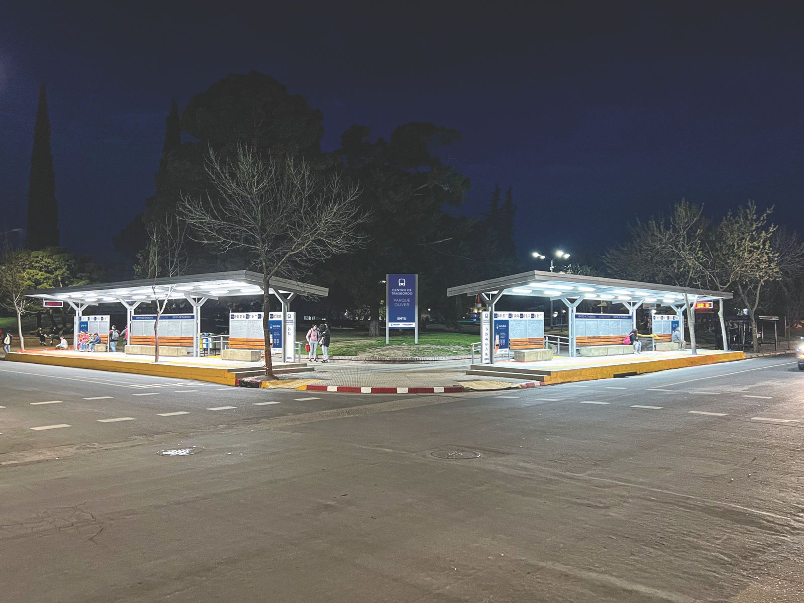 Santa Rosa: Inauguran el Primer Centro de Trasbordo del EMTU