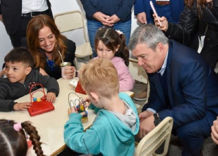 Eduardo Castex: Inauguraron el nuevo Centro de Desarrollo Infantil