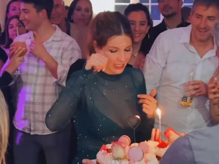 Marcela Kloosterboer celebró sus 40 años rodeada de famosos