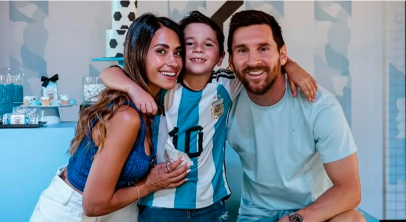 El posteo de Antonela Roccuzzo por el cumpleaños de Mateo Messi que emocionó a todos: “Ocho años robando..”