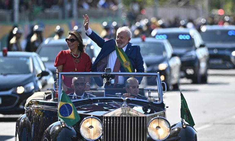 Brasil: Lula da Silva encabezó el desfile del Día de la Independencia