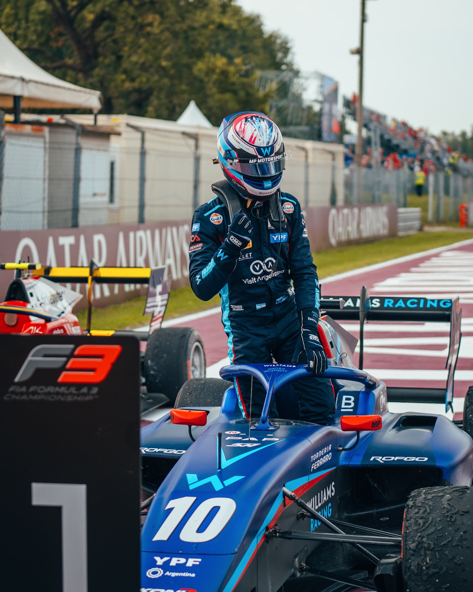 Fórmula 3: Franco Colapinto ganó el sprint de Monza