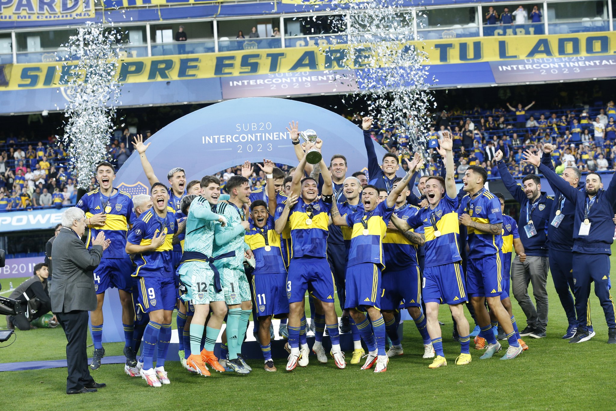 Fútbol: La sub 20 de Boca se consagró campeón intercontinental con la presencia de un pampeano