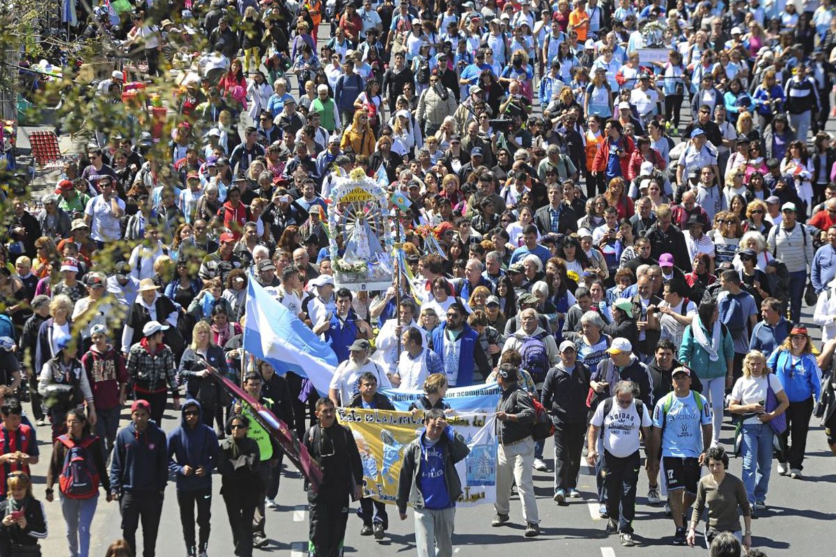 Miles de fieles participarán de la Peregrinación a Luján