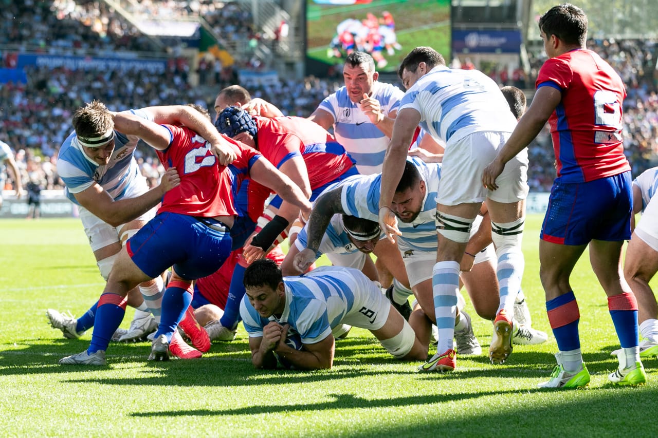 Rugby: Los Pumas aplastaron a Chile y se preparan para enfrentar a Japón