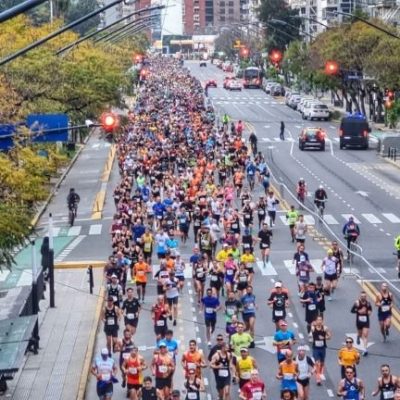 Atletismo: 70 pampeanos corrieron la tradicional Maratón de Buenos Aires