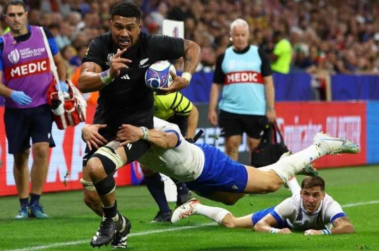 Rugby: Los All Blacks arrasaron a Italia en el Mundial