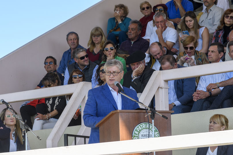 Ziliotto pidió “Defender el modelo productivo” en la inauguración de la Rural