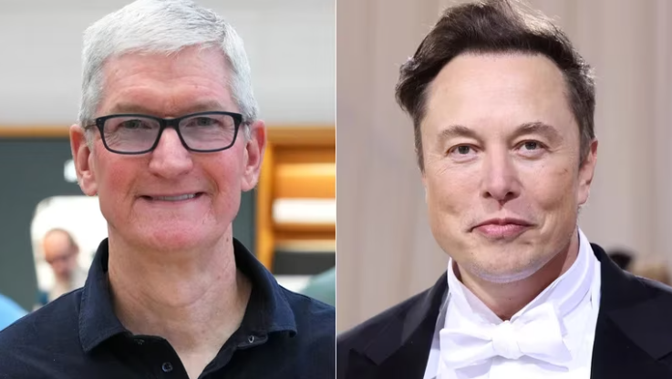 Elon Musk en conflicto con el CEO de Apple por publicidad en X y comisiones de App Store