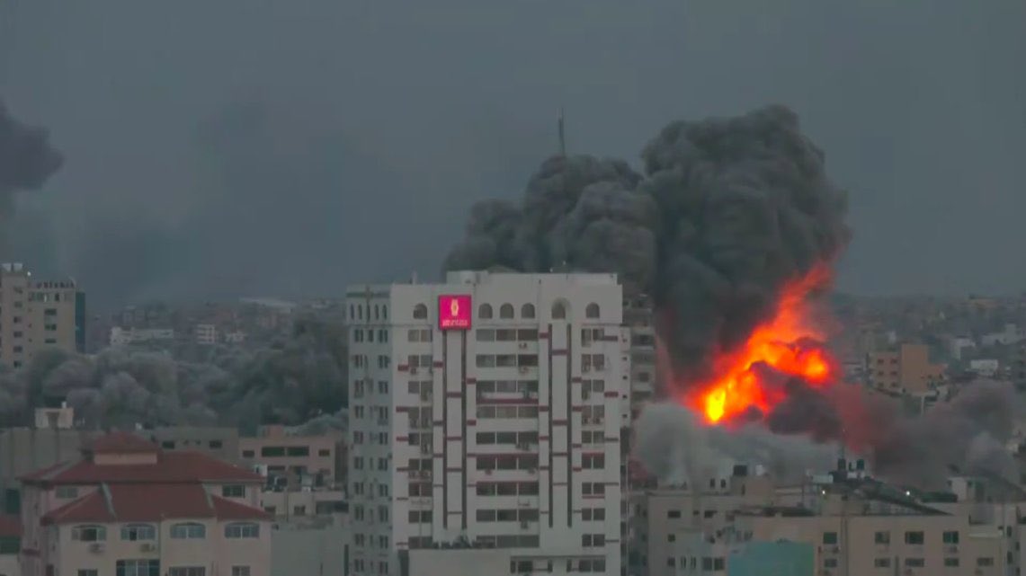 El Ejército de Israel atacó y destruyó objetivos clave de Hamas en la Franja de Gaza