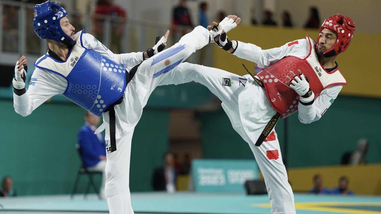 Juegos Panamericanos: Lucas Guzmán obtuvo la medalla de plata en Taekwondo