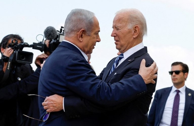 Israel: Biden llegó al país en el momento de mayor tensión tras el ataque contra un hospital de Gaza