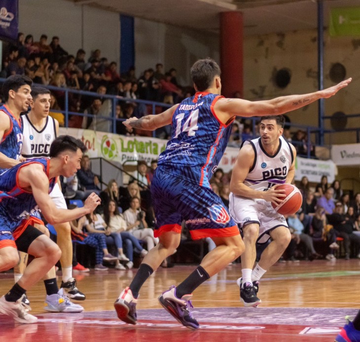 Liga Argentina de Básquet: Pico F.C. no arrancó bien