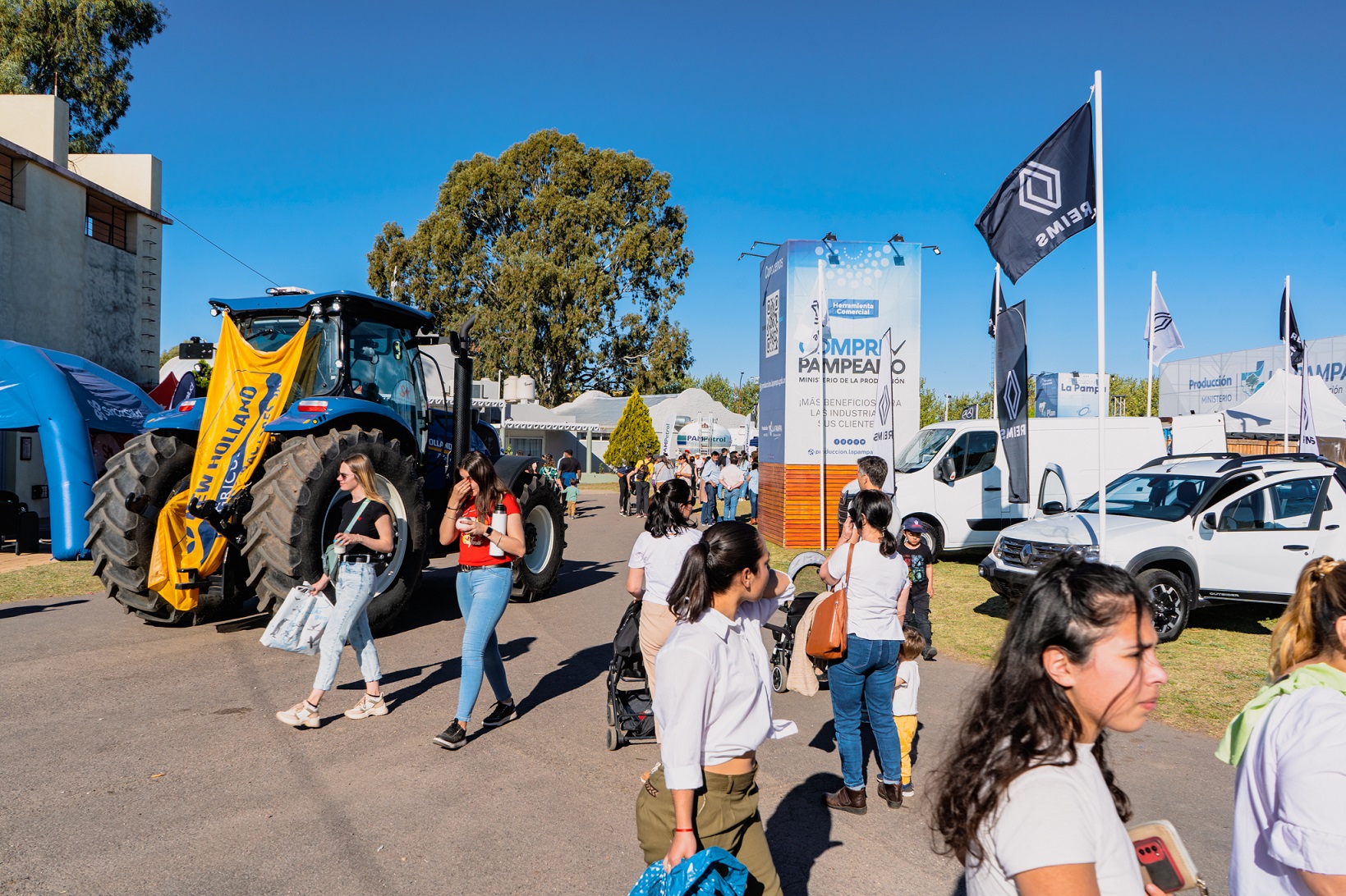 Éxito del “Compre Pampeano” en las Expo rurales