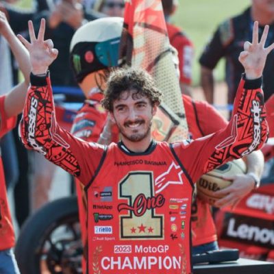 Motociclismo: El italiano Francesco Bagnaia ganó en Valencia y se consagró bicampeón del MotoGP