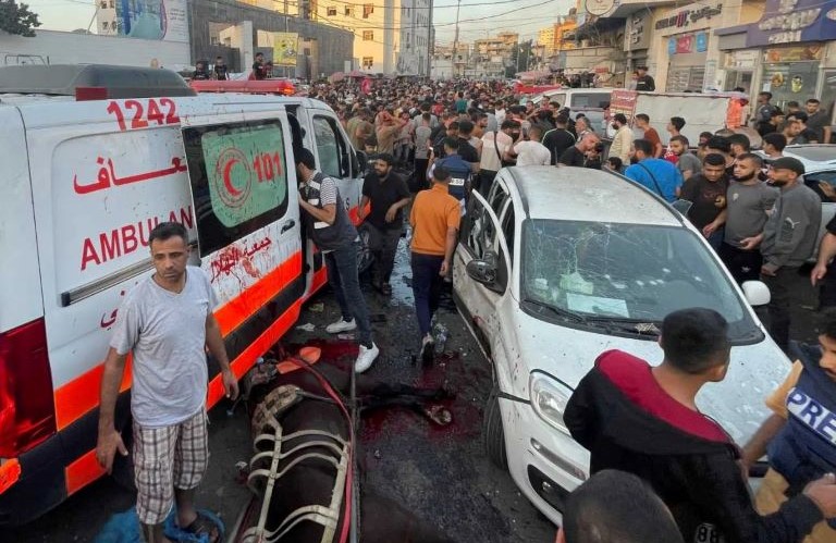 Medio Oriente: Israel atacó una ambulancia en Gaza y se reportaron muchos muertos