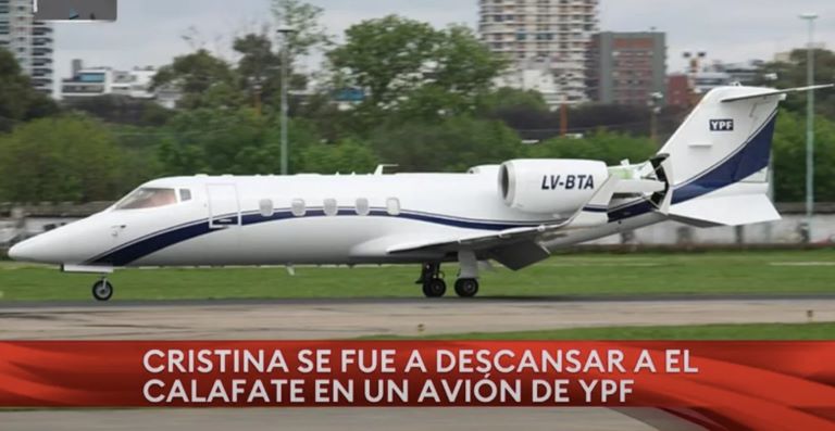 Milei ordena vender los aviones de YPF, incluido el que usaba CFK