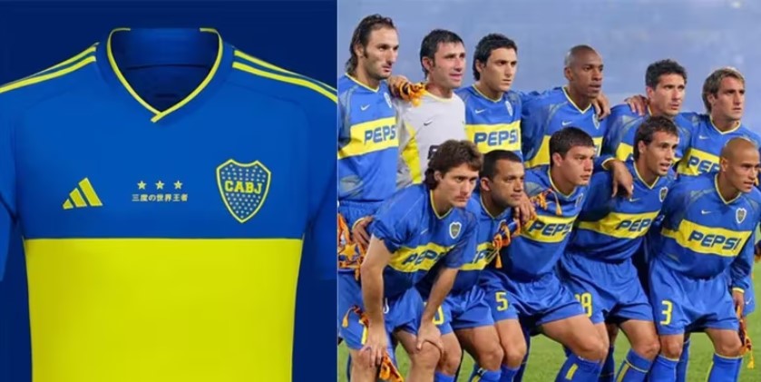 ¿Te gusta?: se filtró cómo será la nueva camiseta de Boca para conmemorar los 20 años de la Intercontinental 2003