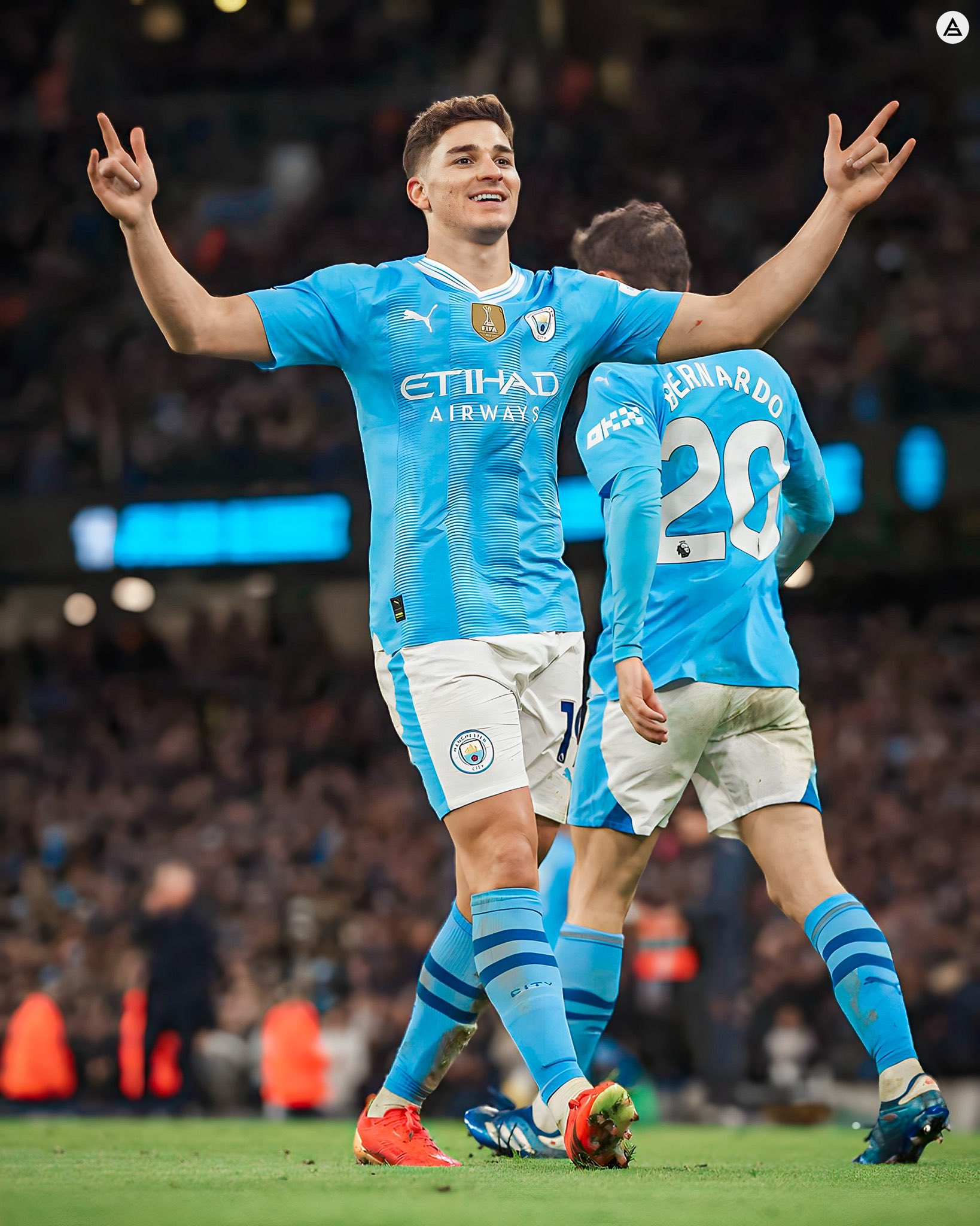 Fútbol: Julián Álvarez cerró el año con un gol frente al Sheffield United