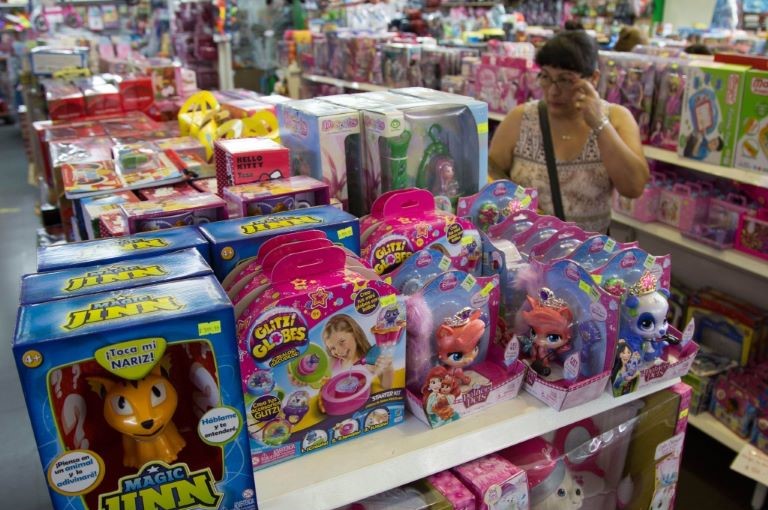 La venta de juguetes para Navidad mostró una caída del 6%