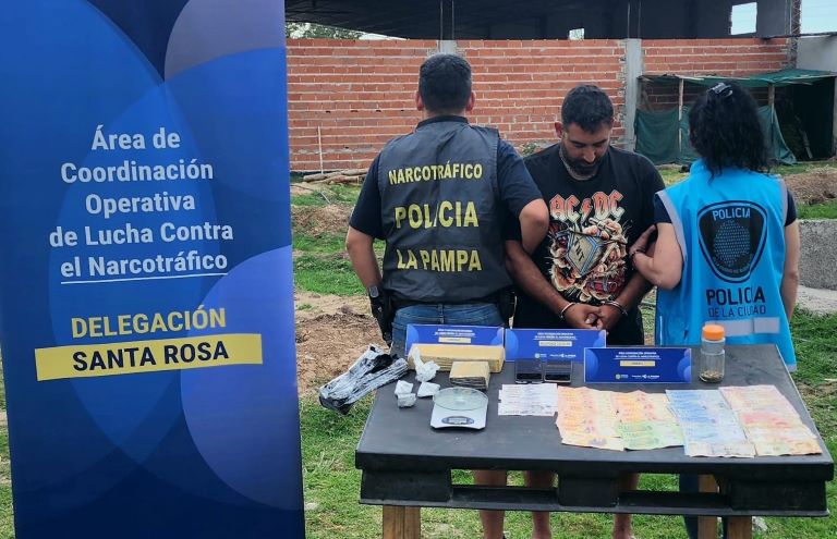 Santa Rosa: La Policía desarticuló red de tráfico de drogas con raíces en el conurbano bonaerense