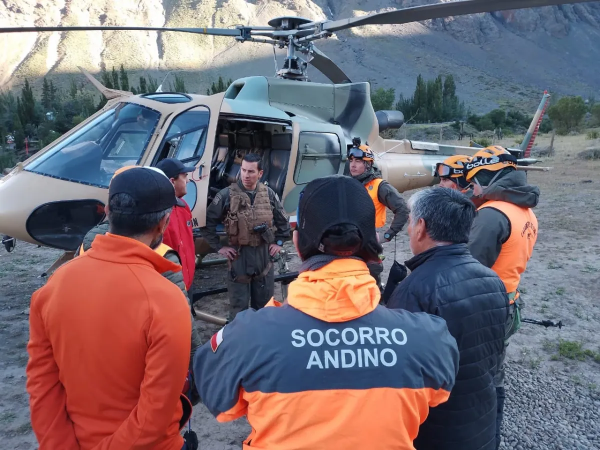 Rescataron los cuerpos de los andinistas pampeanos y el guía mendocino