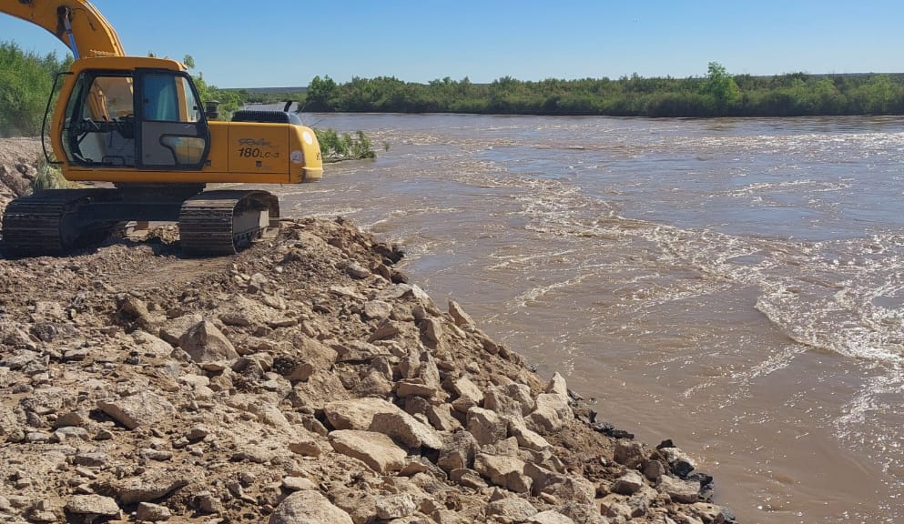 Crecida Río Colorado: Confirman que la situación está controlada