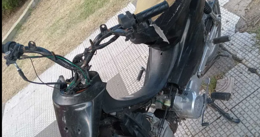 Recuperaron una moto con pedido de secuestro