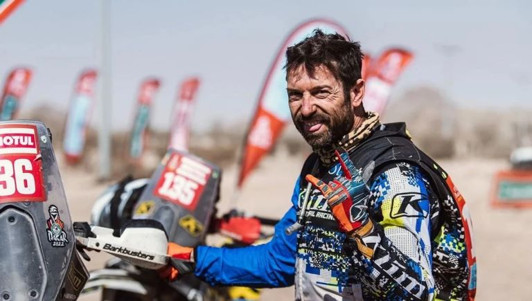 Motociclismo: Murió el español Carles Falcón, en coma inducido tras su grave accidente en el Rally Dakar