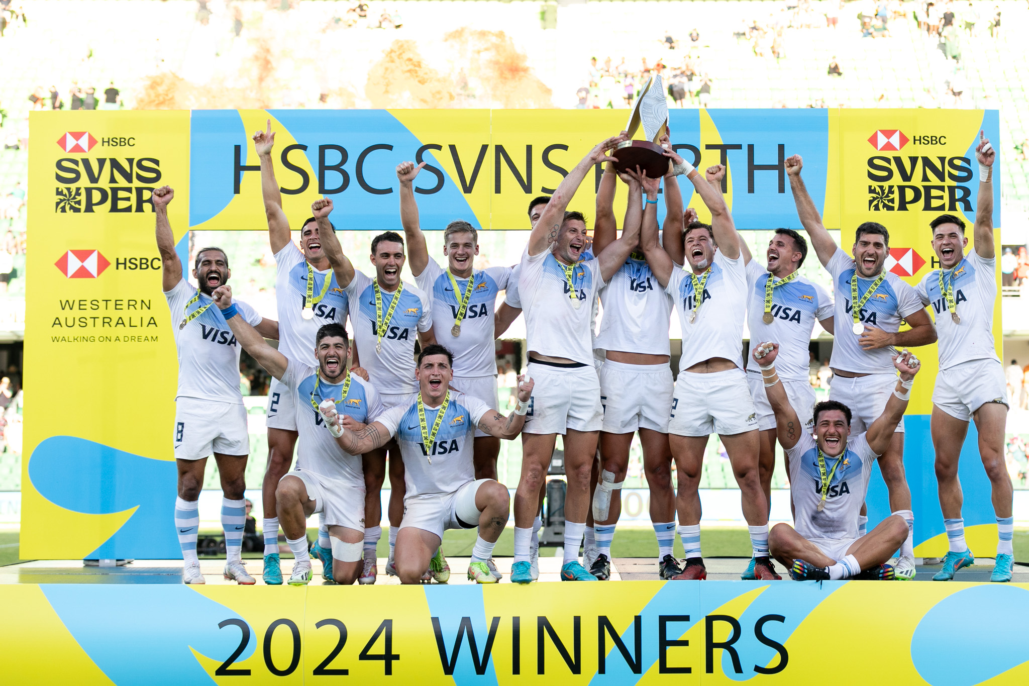 Rugby: Los Pumas 7′ vencieron a Australia y se quedaron con el oro en el Seven de Perth