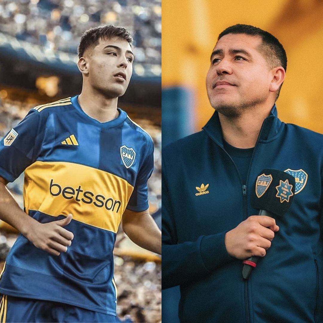 Riquelme elogió al pampeano Anselmino: “Va a ser un jugador de selección”