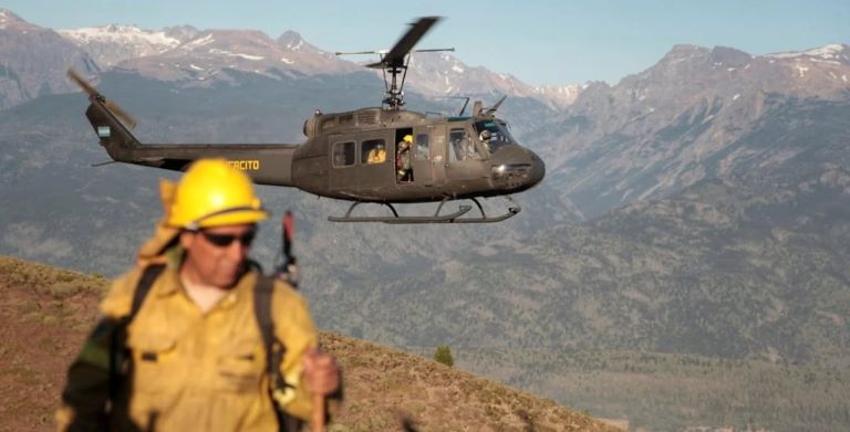 Chubut: El fuego en el Parque Nacional Los Alerces ya consumió casi 600 hectáreas