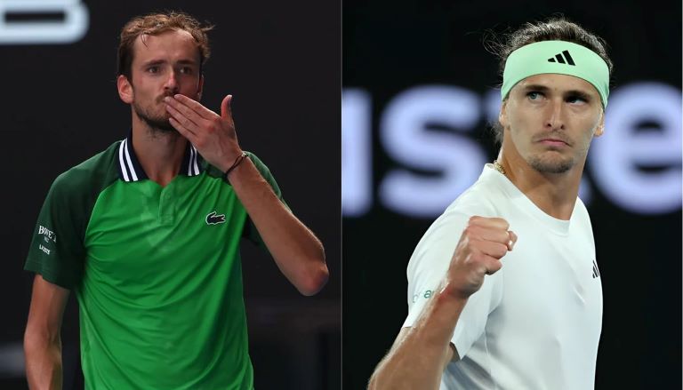 Tenis: Medvedev y Zverev ganaron y se medirán por un lugar en la final del Abierto de Australia