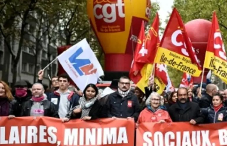 Europa: Apoyo internacional al paro de la CGT con movilizaciones en España, Alemania, Italia, Francia y otros países