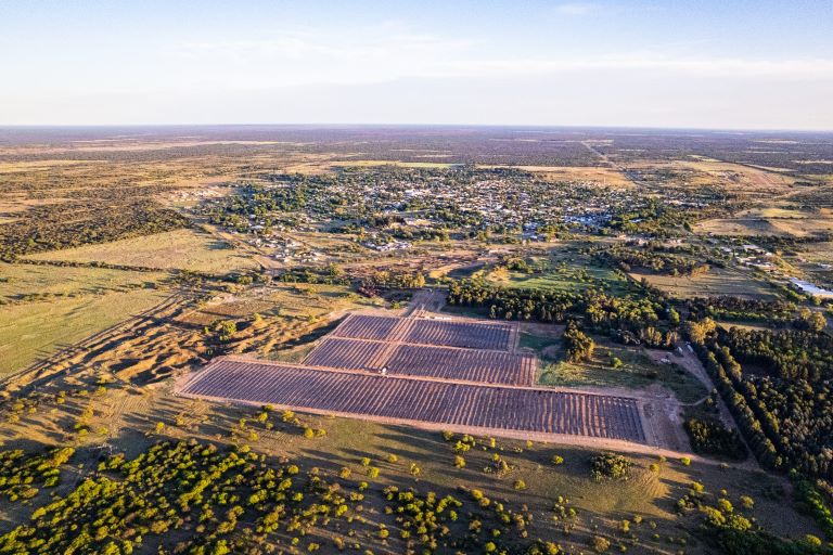 Una buena noticia: El Parque Solar de Victorica ya está generando energía