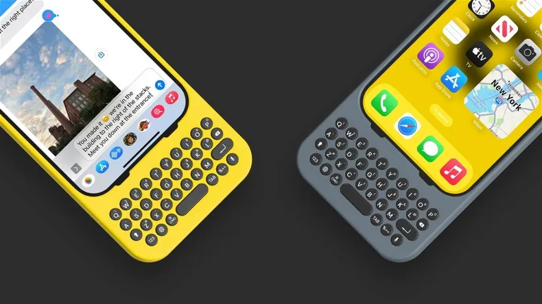 Una locura: la innovadora funda de iPhone que convertirá a tu celular en un BlackBerry