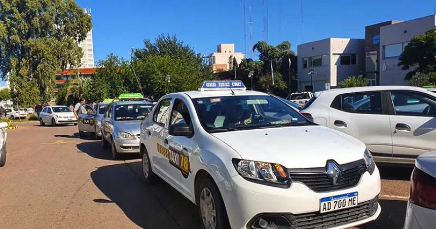 Aumentó un 25% el taxi en Santa Rosa