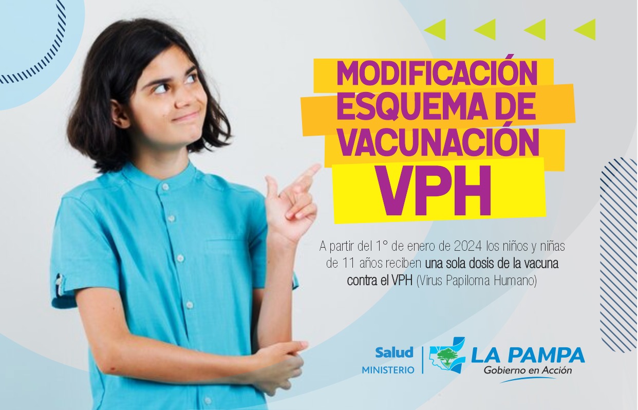 VPH: Cambios en el calendarios de vacunación