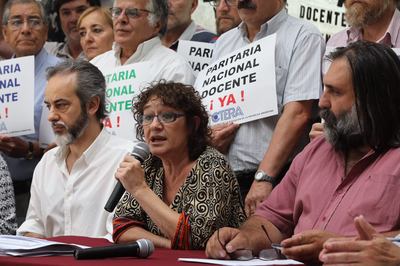 CTERA exige al gobierno nacional que envíe los recursos económicos para políticas públicas educativas