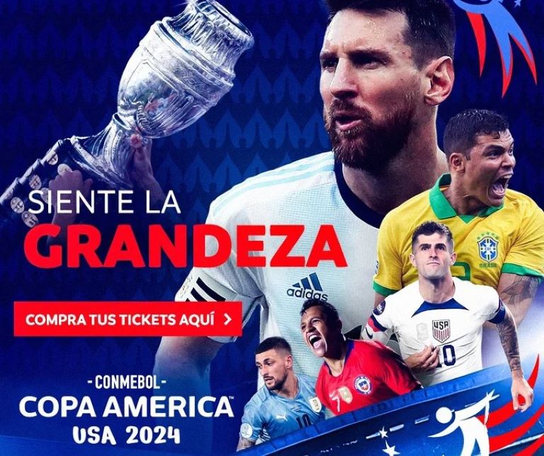 Fútbol: Comenzó la venta de entradas para la Copa América 2024
